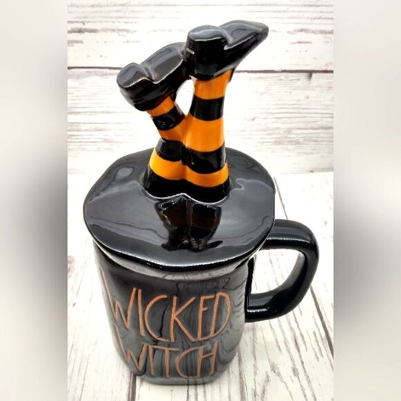 Rae Dunn Hocus Pocus Halloween Mug Cup Wicked Witch New Party Holiday - Picture 2 of 12